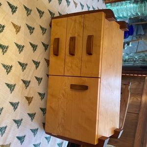 Table top armoire.    If for holiday I will overnight in US